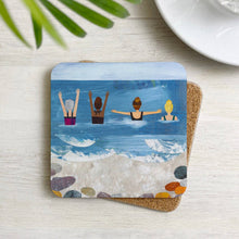 Load image into Gallery viewer, Wild Sea Swimmers Coaster