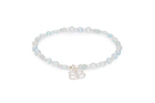 Load image into Gallery viewer, Laria Blue Topaz & Silver Beaded Bracelet
