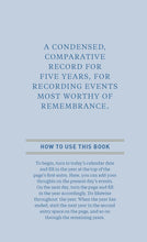 Load image into Gallery viewer, One Line a Day: A Five-Year Memory Book (Denim)