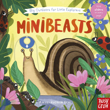 Load image into Gallery viewer, Big Outdoors for Little Exporers: Minibeasts - Board Book with Sliders