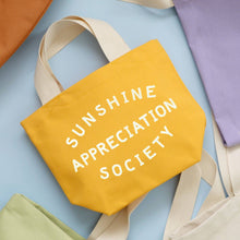 Load image into Gallery viewer, Sunshine Appreciation Society - Little Yellow Bag
