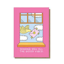 Load image into Gallery viewer, All The Good Vibes Card | Positivity Card | Feel Good