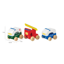 Load image into Gallery viewer, First Wooden Emergency Vehicles