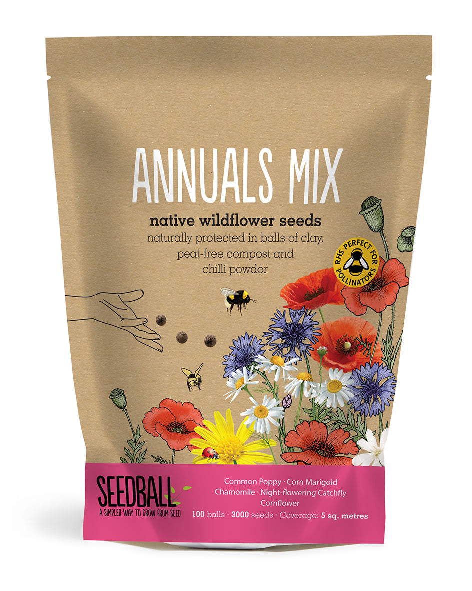 Seedball Annuals Mix Grab Bag