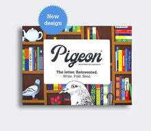Load image into Gallery viewer, Bookstore Pigeon letter writing set