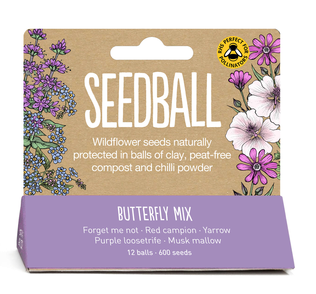 Seedball Butterfly Mix Hanging Pack