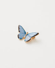 Load image into Gallery viewer, Enamel Butterfly Brooch