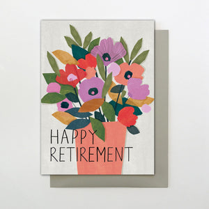 Flowers Retirement card