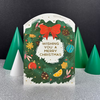 Christmas Wreath Christmas Card