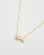 Load image into Gallery viewer, Enamel Cosy Bunny charm necklace