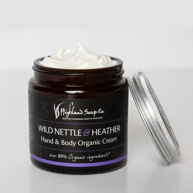 Wild Nettle & Heather organic hand and body cream