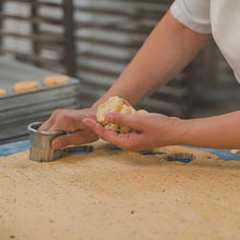Load image into Gallery viewer, Truly Handmade Shortbread Biscuits with Rich Dark Chocolate - 140g Tin