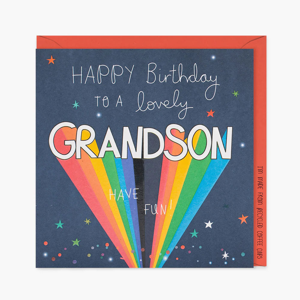 Lovely Grandson Birthday card