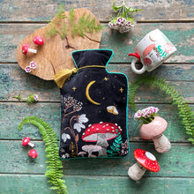 Load image into Gallery viewer, Forage Black Hot Water Bottle