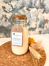 Load image into Gallery viewer, Meditation - Pippin 200ml milk bottle candle with cork lid