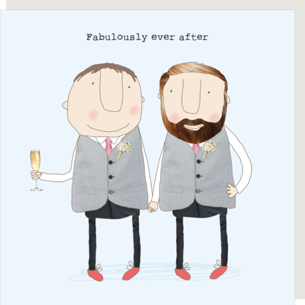 Fabulously Ever After Wedding card