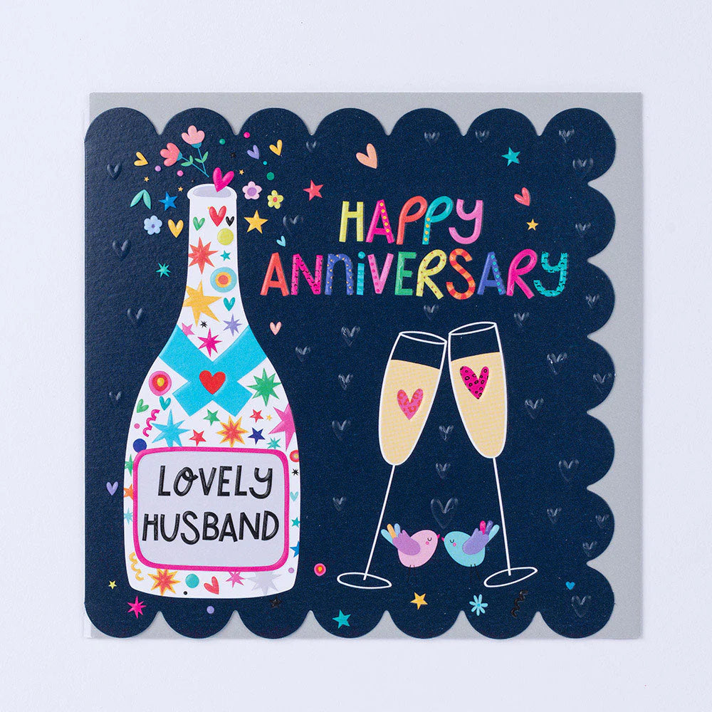 Lovely Husband Anniversary card
