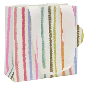 Vertical Stripes Small Gift Bag