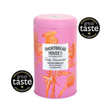 Load image into Gallery viewer, Truly Handmade Original Recipe Shortbread Biscuits With Spanish Clementine - 140g Tin
