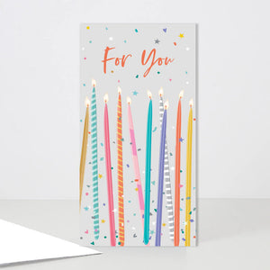 Birthday Candles Gift Wallet
