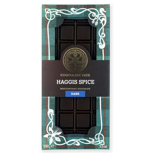 Haggis Spice organic 100g craft chocolate bar by Chocolate Tree