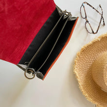 Load image into Gallery viewer, Alice Distressed Leopard Upcycled Leather Handbag