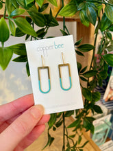 Load image into Gallery viewer, Minimalist | Dipped Enamel Earrings