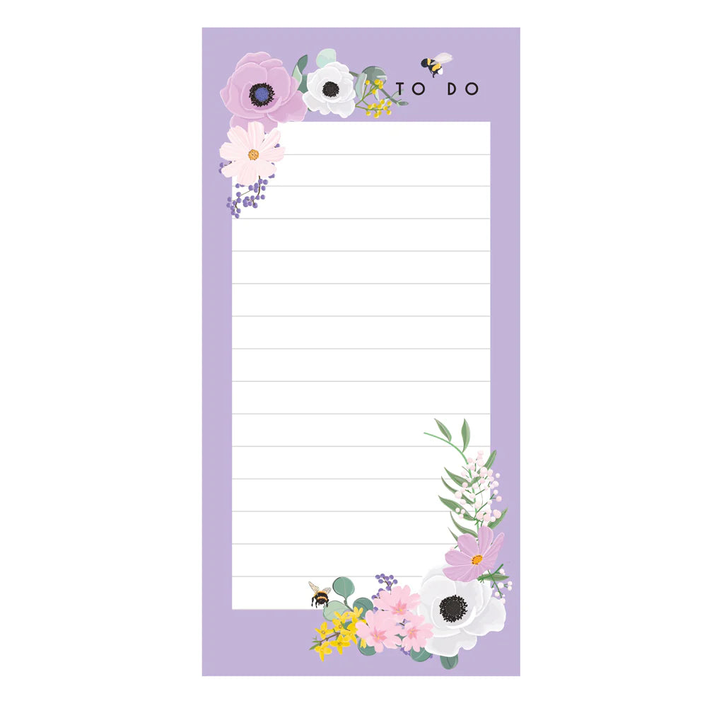 Magnetic To-Do List - Anemone