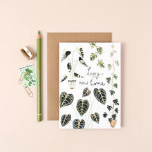 Load image into Gallery viewer, Happy New Home Plants card