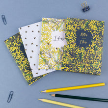 Load image into Gallery viewer, Set of 3 Notebooks - Mimosa
