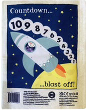 Load image into Gallery viewer, Space Count Crinkly Newspaper