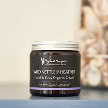 Load image into Gallery viewer, Wild Nettle & Heather organic hand and body cream