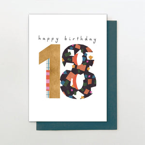 Birthday 18th card