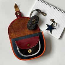 Load image into Gallery viewer, Olivia Olive Spot Upcycled Leather Handbag