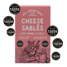 Load image into Gallery viewer, Cheese Sables with Fennel and Chilli - 80g