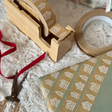 Load image into Gallery viewer, Gingerbread Houses 24mm wide paper tape