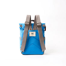 Load image into Gallery viewer, Canfield Small Backpack in Malibu Blue Nylon