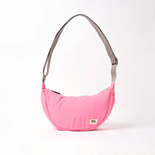 Load image into Gallery viewer, Farringdon Half Moon Bag in Pink Lemonade Taslon