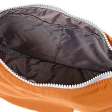 Load image into Gallery viewer, Farringdon Half Moon Bag in Dijon Taslon