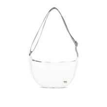 Load image into Gallery viewer, Farringdon Half Moon Bag in Coconut Taslon