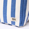 Load image into Gallery viewer, Hampstead Lunch Bag in Denim Stripe Canvas