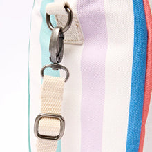 Load image into Gallery viewer, Hampstead Lunch Bag in Pastel Multi Stripe Canvas