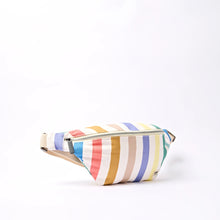 Load image into Gallery viewer, Mill Hill Crossbody Bag in Pastel Multi Stripe Cotton Canvas