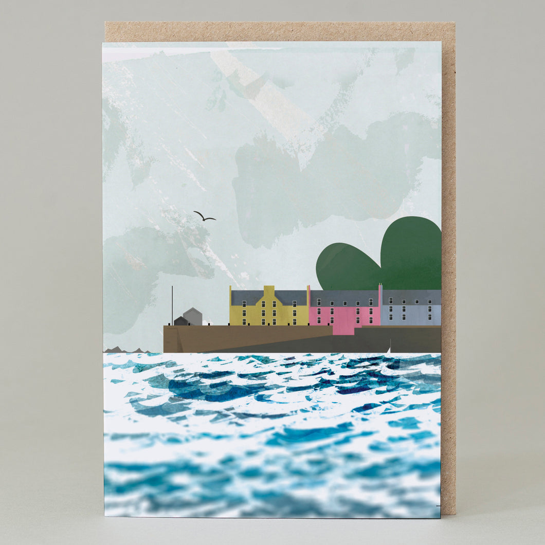 Mull Harbour blank card