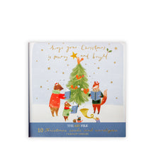 Load image into Gallery viewer, Cosy Christmas wallet - pack of 10 cards