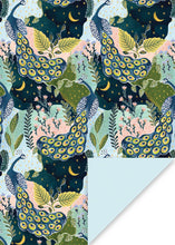 Load image into Gallery viewer, Peacock wrapping paper