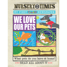Load image into Gallery viewer, We Love Our Pets Crinkly Newspaper