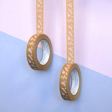 Load image into Gallery viewer, White Fern 24mm wide paper tape