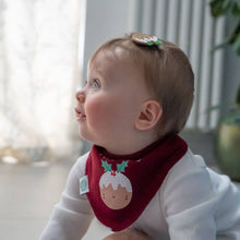 Load image into Gallery viewer, Pudding Christmas Bib