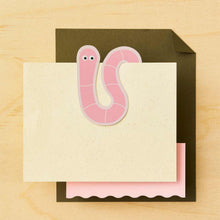 Load image into Gallery viewer, Bookworm Bookmark & Page Maker